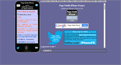 Desktop Screenshot of iphone.ouioui-online.fr